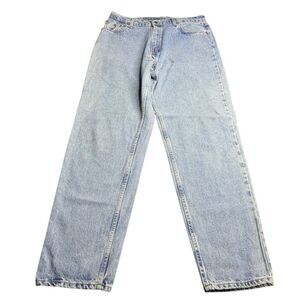 Vintage Levi’s 561 MADE IN USA Jeans Womens 16 Long 1996 Loose Fit Straight Leg